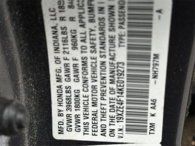 2019 Honda Insight LX - Low Miles!