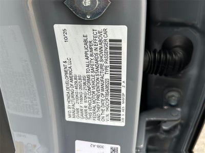 2025 Honda Accord Hybrid Sport-L - Honda Certified!