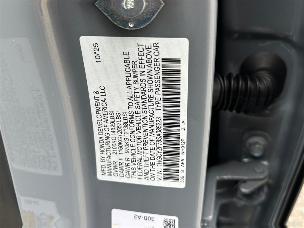 2025 Honda Accord Hybrid Sport-L - Honda Certified!