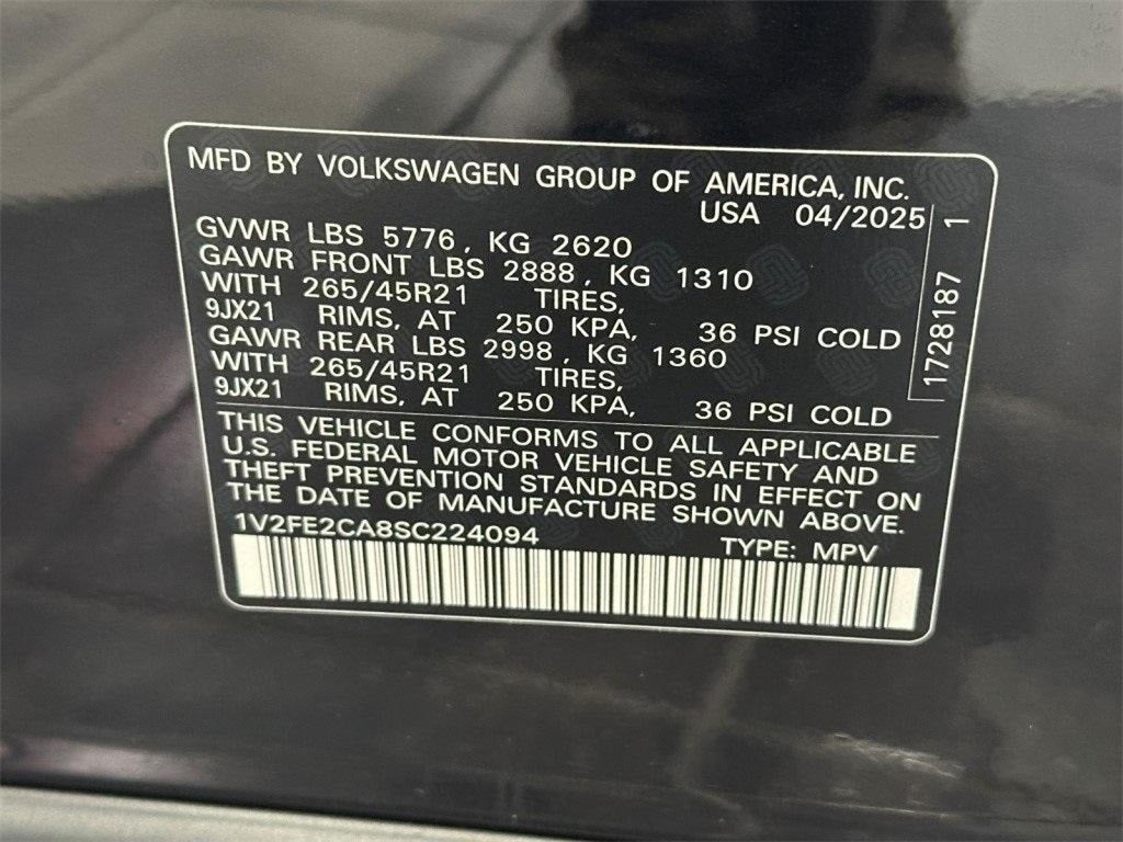 2025 Volkswagen Atlas Cross Sport 2.0T SEL Premium R-Line