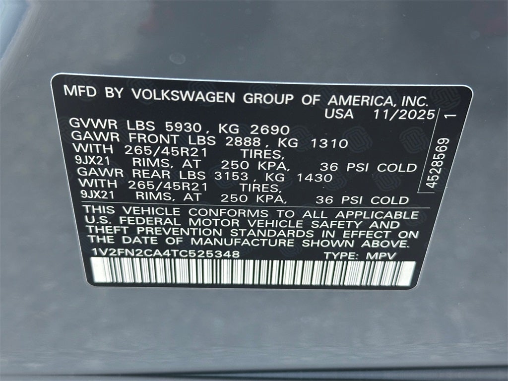 2026 Volkswagen Atlas 2.0T SEL Premium R-Line