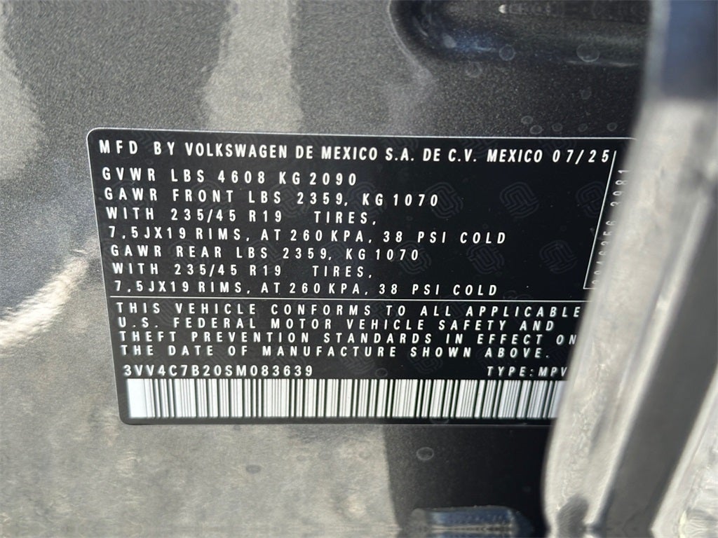 2025 Volkswagen Taos 1.5T SEL