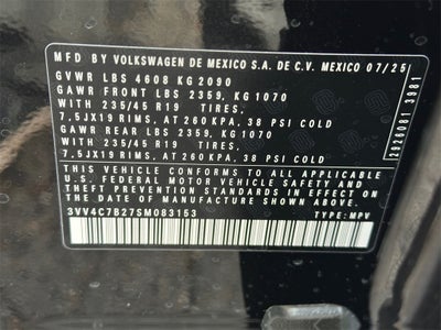 2025 Volkswagen Taos 1.5T SEL