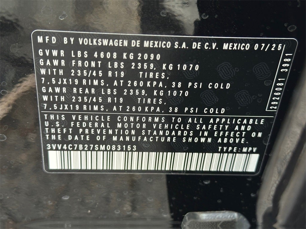 2025 Volkswagen Taos 1.5T SEL