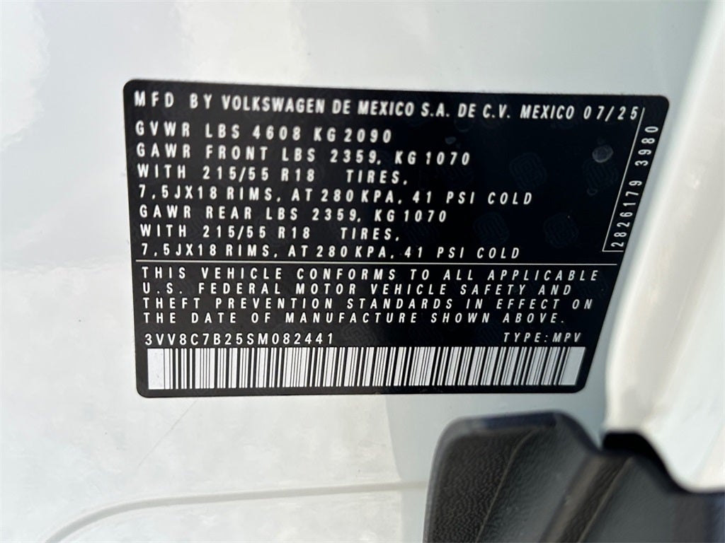 2025 Volkswagen Taos 1.5T S