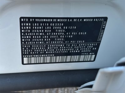 2025 Volkswagen Tiguan 2.0T SE R-Line Black