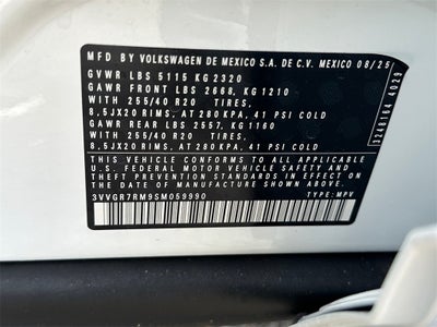 2025 Volkswagen Tiguan 2.0T SE R-Line Black