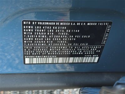 2026 Volkswagen Tiguan 2.0T SE