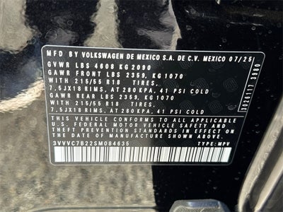 2025 Volkswagen Taos 1.5T SE