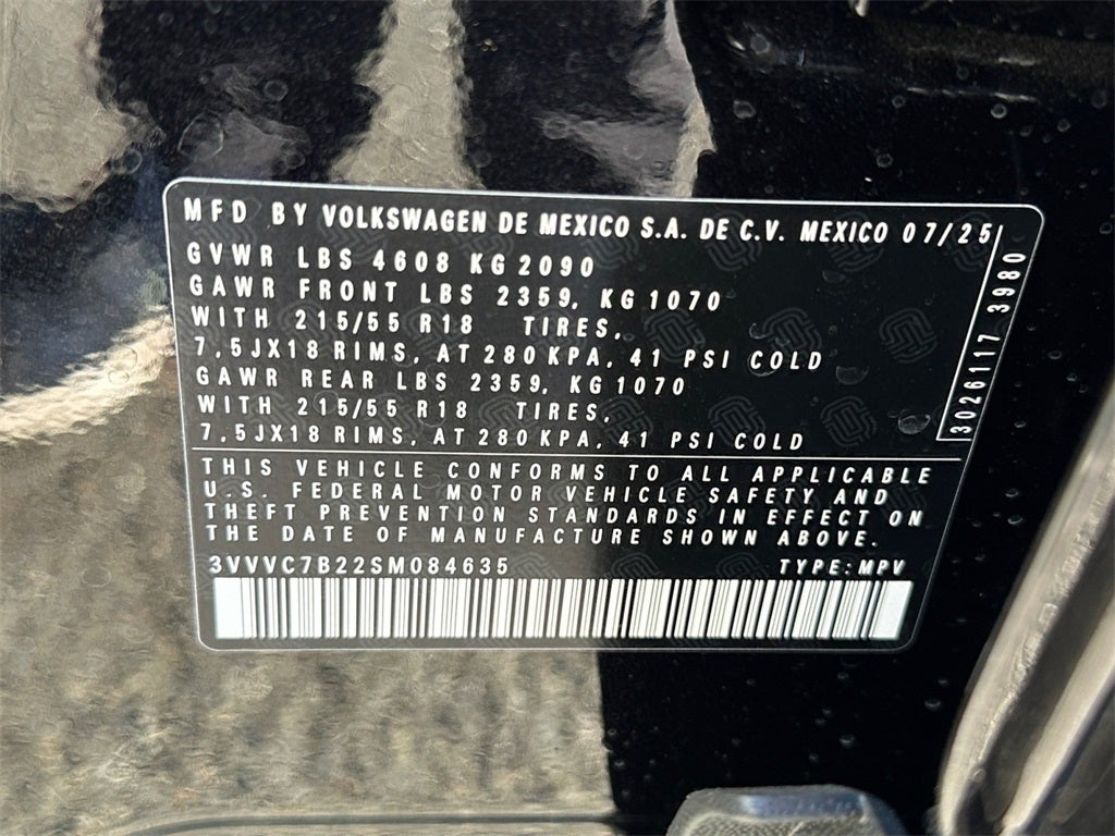 2025 Volkswagen Taos 1.5T SE