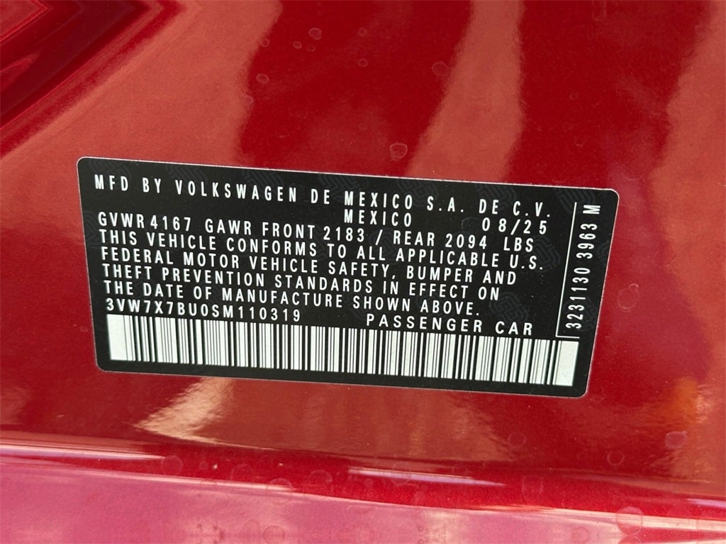 2025 Volkswagen Jetta 1.5T SE