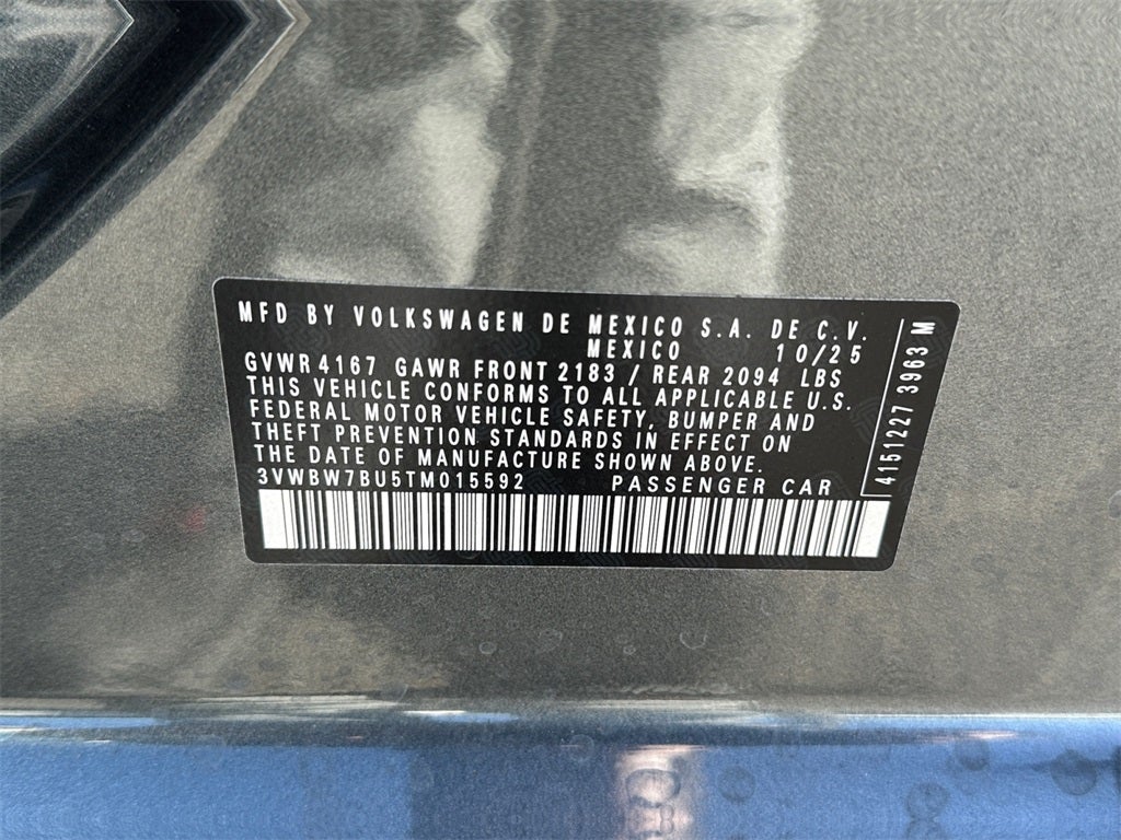 2026 Volkswagen Jetta 1.5T Sport