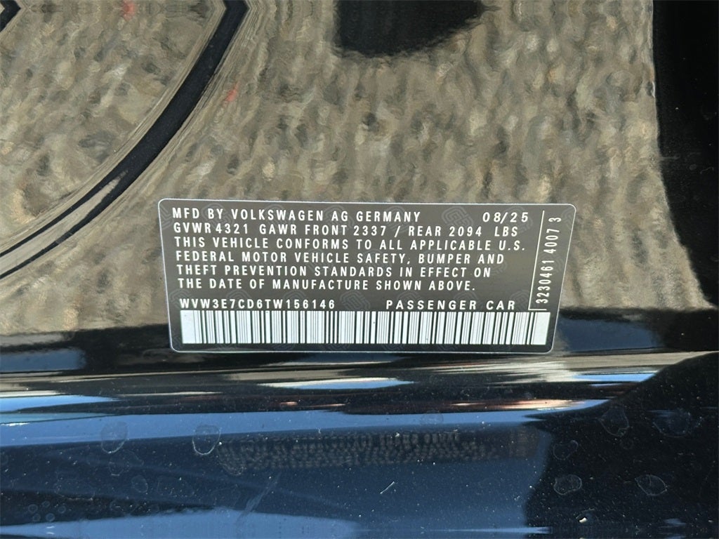 2026 Volkswagen Golf GTI 2.0T SE