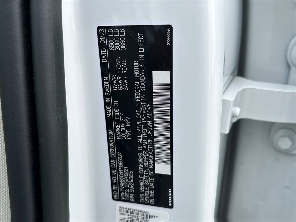 2023 Volvo XC90 Recharge Plug-In Hybrid T8 Plus Bright Theme 7 Passenger Volvo Certified Pre-Owned