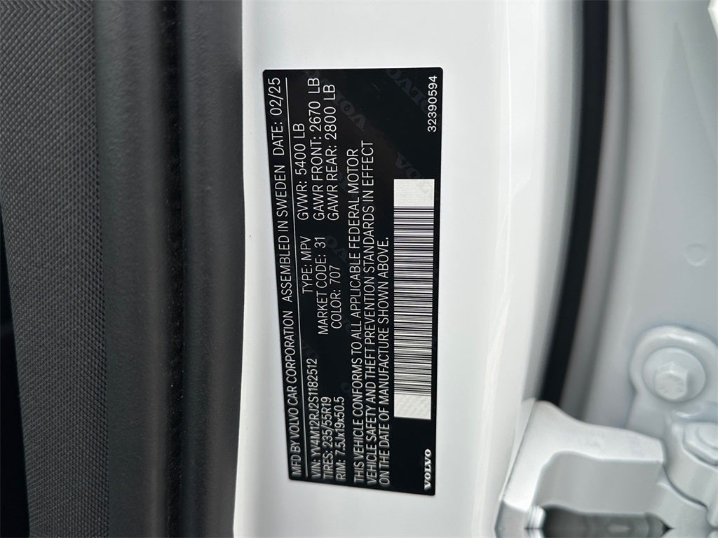 2025 Volvo XC60 B5 Core Volvo Certified Pre-Own