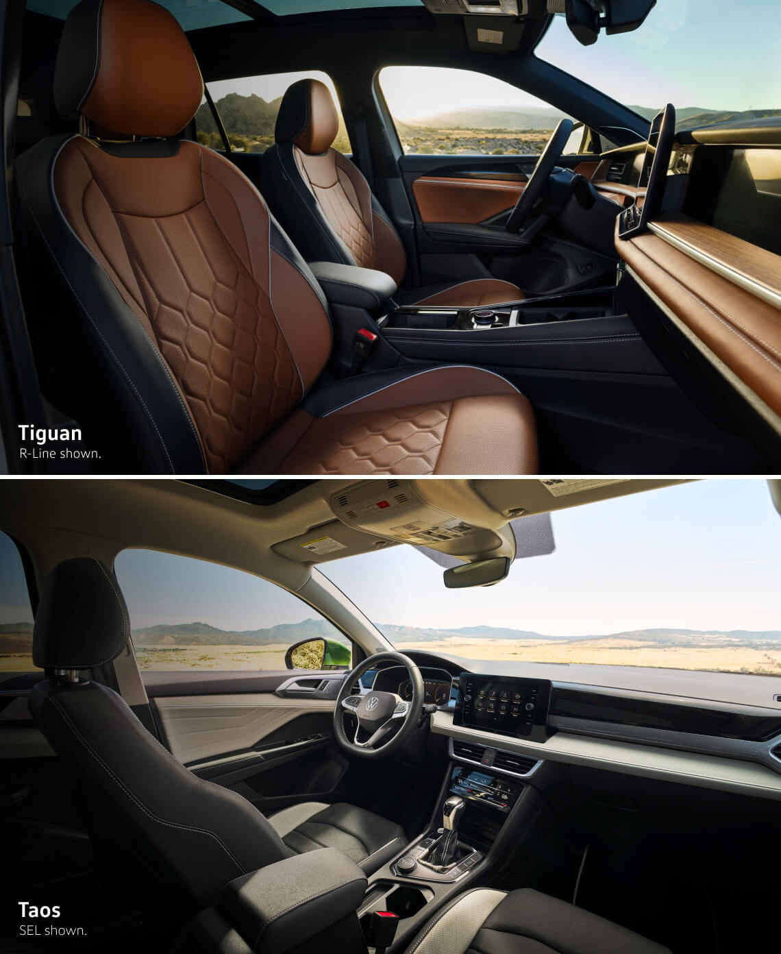 VW Tiguan vs. Taos Features and Technology