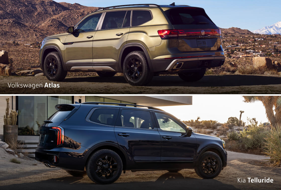 Volkswagen Atlas vs. Kia Telluride Costs: Which SUV Saves You Money?